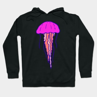 Pink and Orange Jellyfish Hoodie